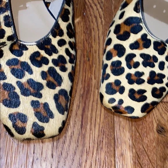 INTENTIONALLY BLANK Brown and Black Loafers with Slingback Strap - Picture 5 of 5